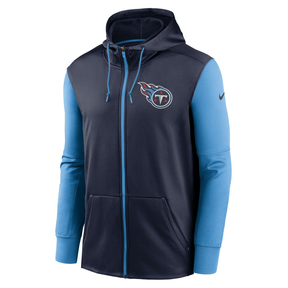 Tennessee Titans Performance Full-Zip Hoodie - Navy - Nike