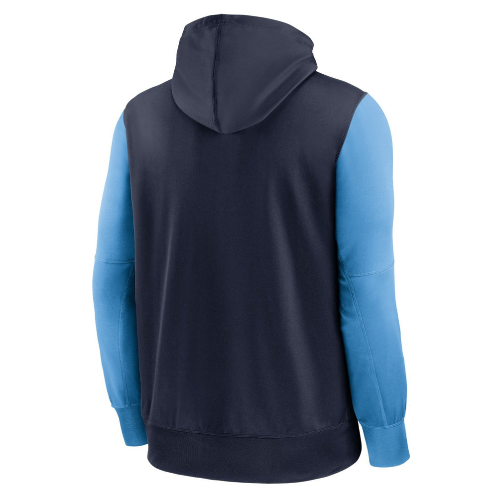 Tennessee Titans Performance Full-Zip Hoodie - Navy - Nike