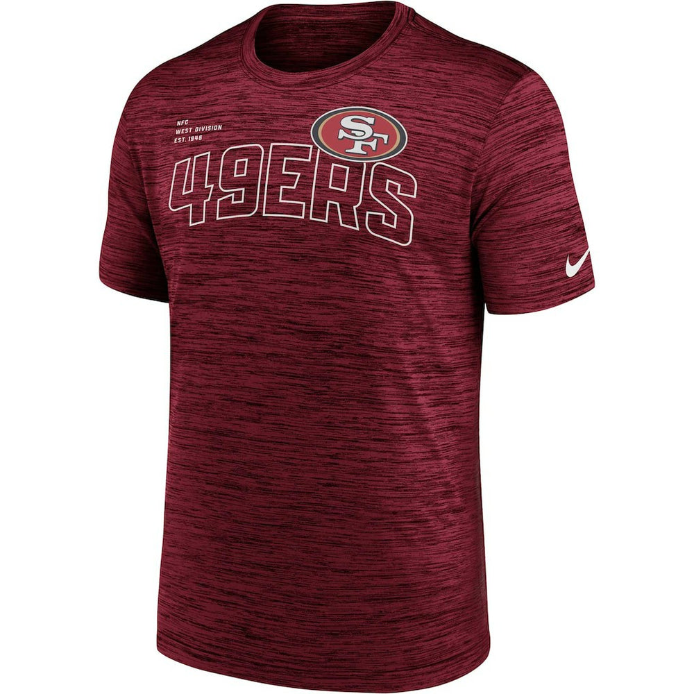 San Francisco 49ers Velocity Arch Performance T-Shirt - Scarlet - Nike