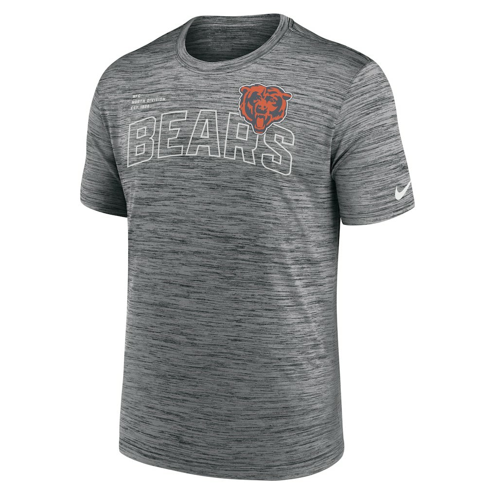 Chicago Bears Velocity Arch Performance T-Shirt - Anthracite - Nike