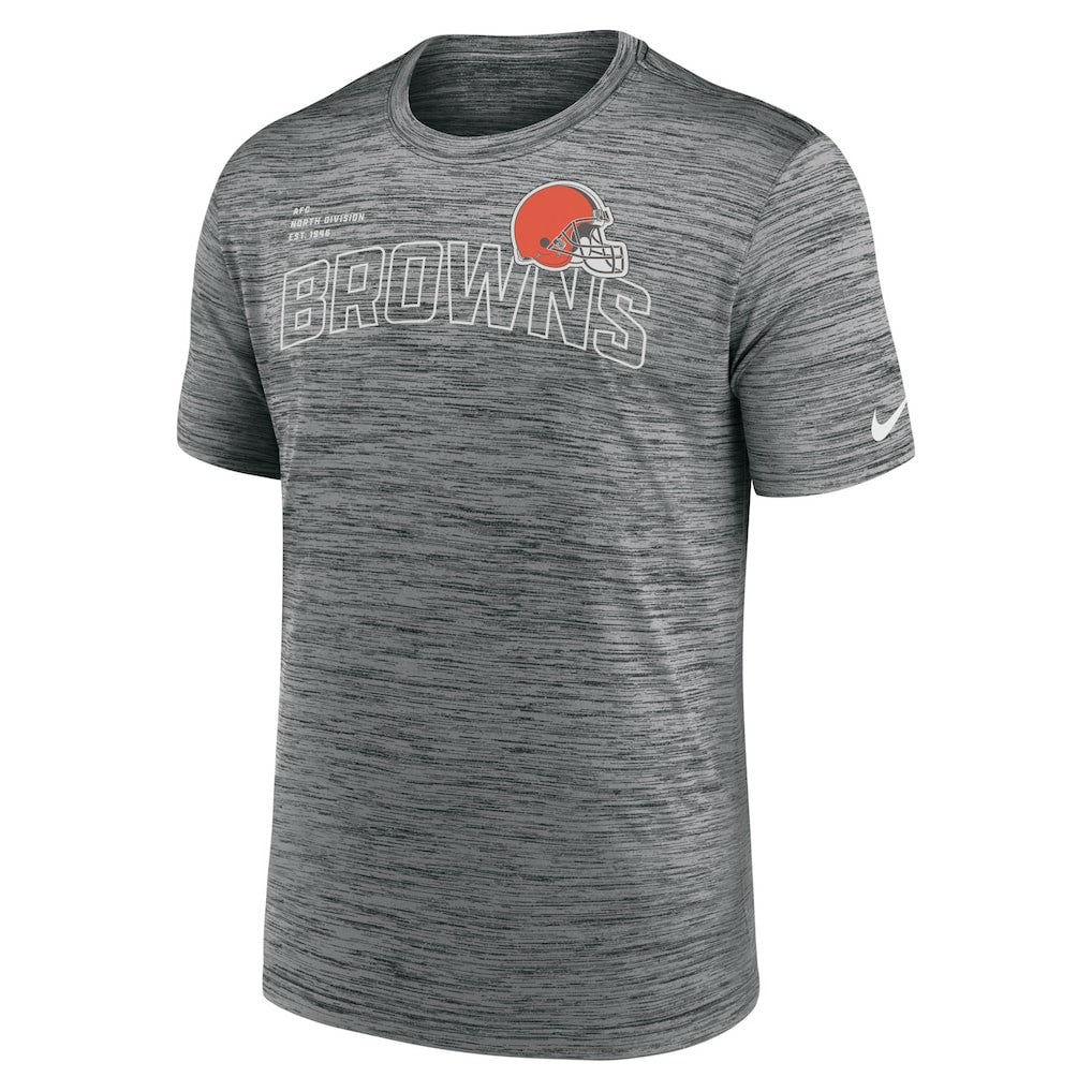Cleveland Browns Velocity Arch Performance T-Shirt - Anthracite - Nike