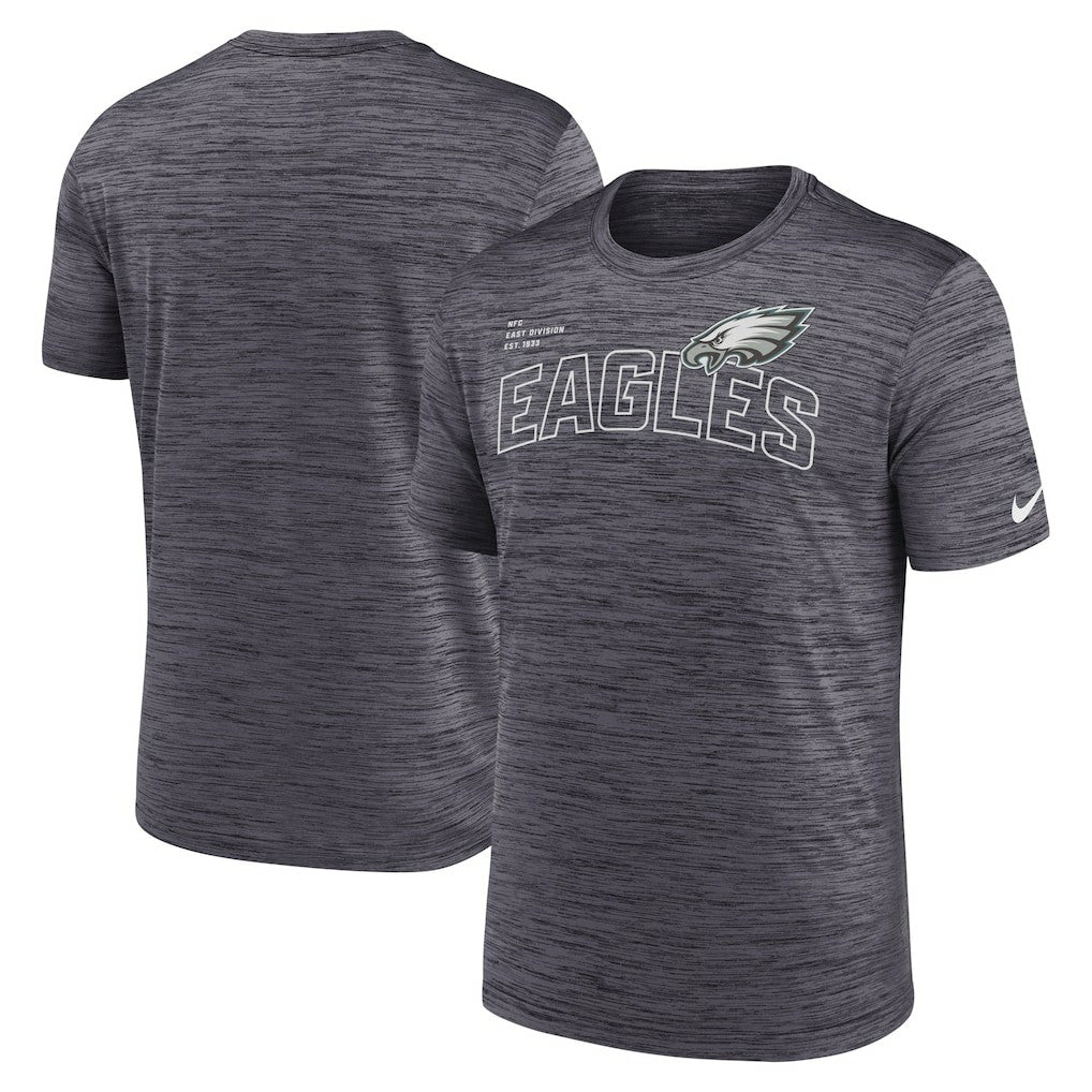 Philadelphia Eagles Velocity Arch Performance T-Shirt - Black - Nike