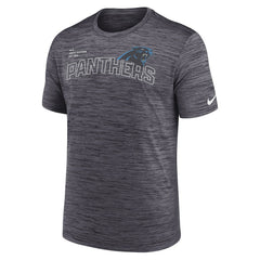 Carolina Panthers Velocity Arch Performance T-Shirt - Black - Nike