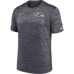 Baltimore Ravens Velocity Arch Performance T-Shirt - Black - Nike