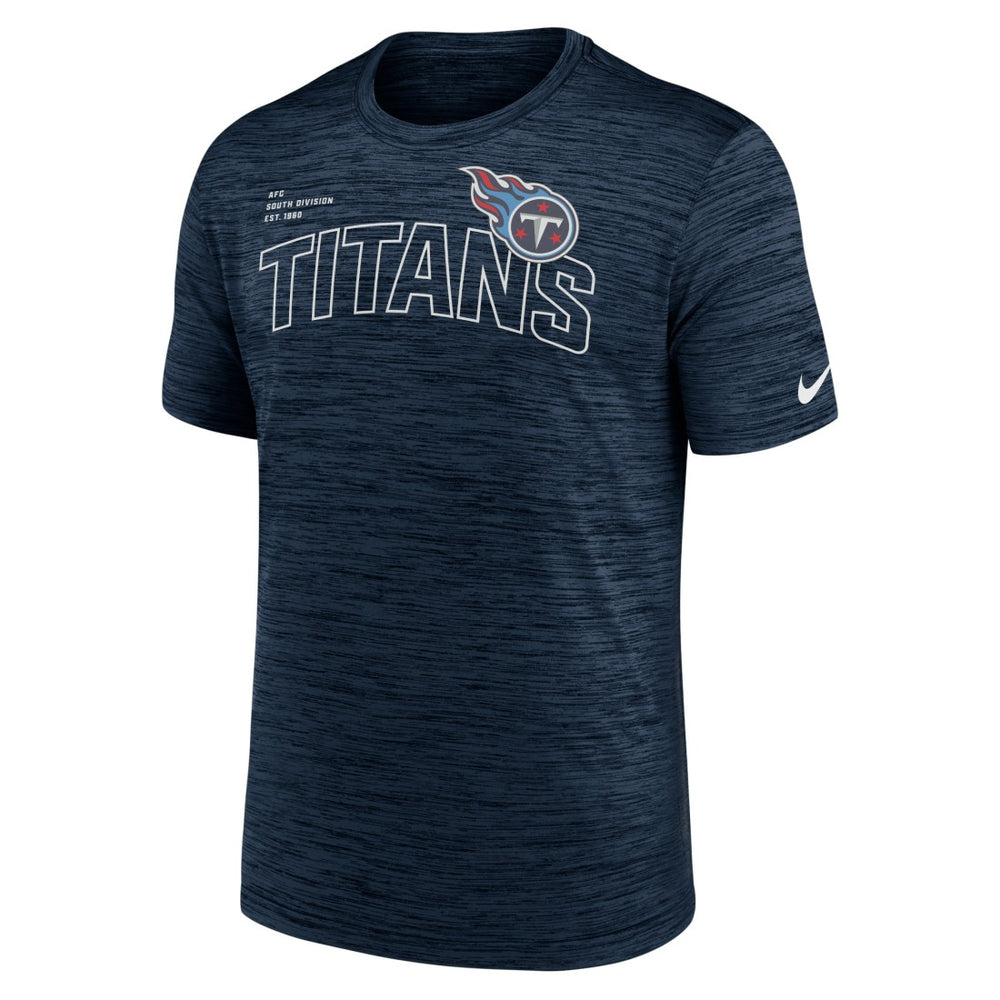 Tennessee Titans Velocity Arch Performance T-Shirt - Navy - Nike