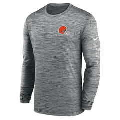 Cleveland Browns Velocity Long Sleeve T-Shirt - Anthracite - Nike