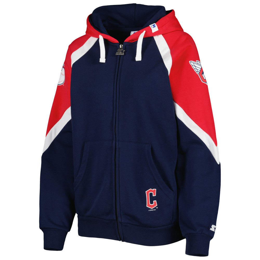 Cleveland Guardians Starter Women's Hail Mary Full-Zip Hoodie Near Me