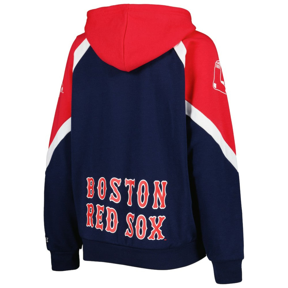 Boston Red Sox Starter Women's Hail Mary Full-Zip Hoodie Discount