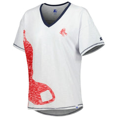 Boston Red Sox Starter Women's Perfect Game V-Neck T-Shirt Online