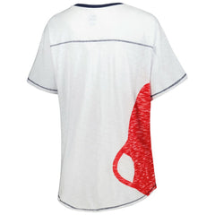 Boston Red Sox Starter Women's Perfect Game V-Neck T-Shirt Online
