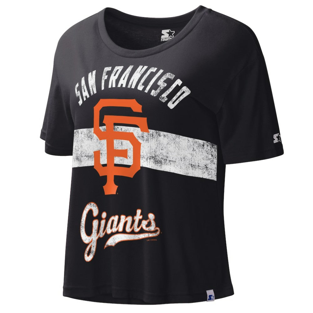 San Francisco Giants Starter  Women's Record Setter Crop Top Online