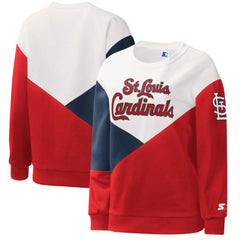 St. Louis Cardinals Starter Women's Shutout Pullover Sweatshirt for sale