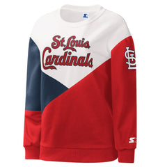 St. Louis Cardinals Starter Women's Shutout Pullover Sweatshirt for sale