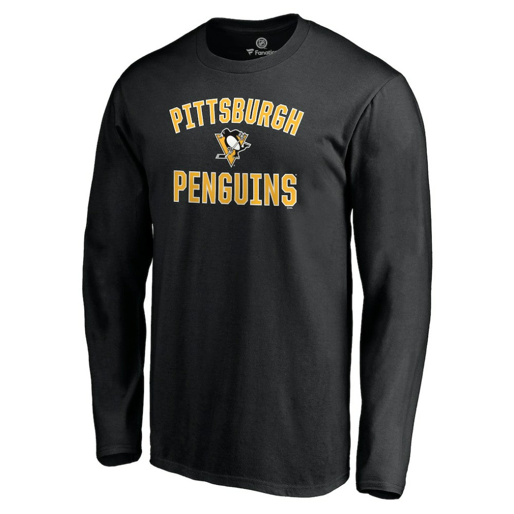 Pittsburgh Penguins Victory Arch Long Sleeve T-Shirt - Black | NHL on sale