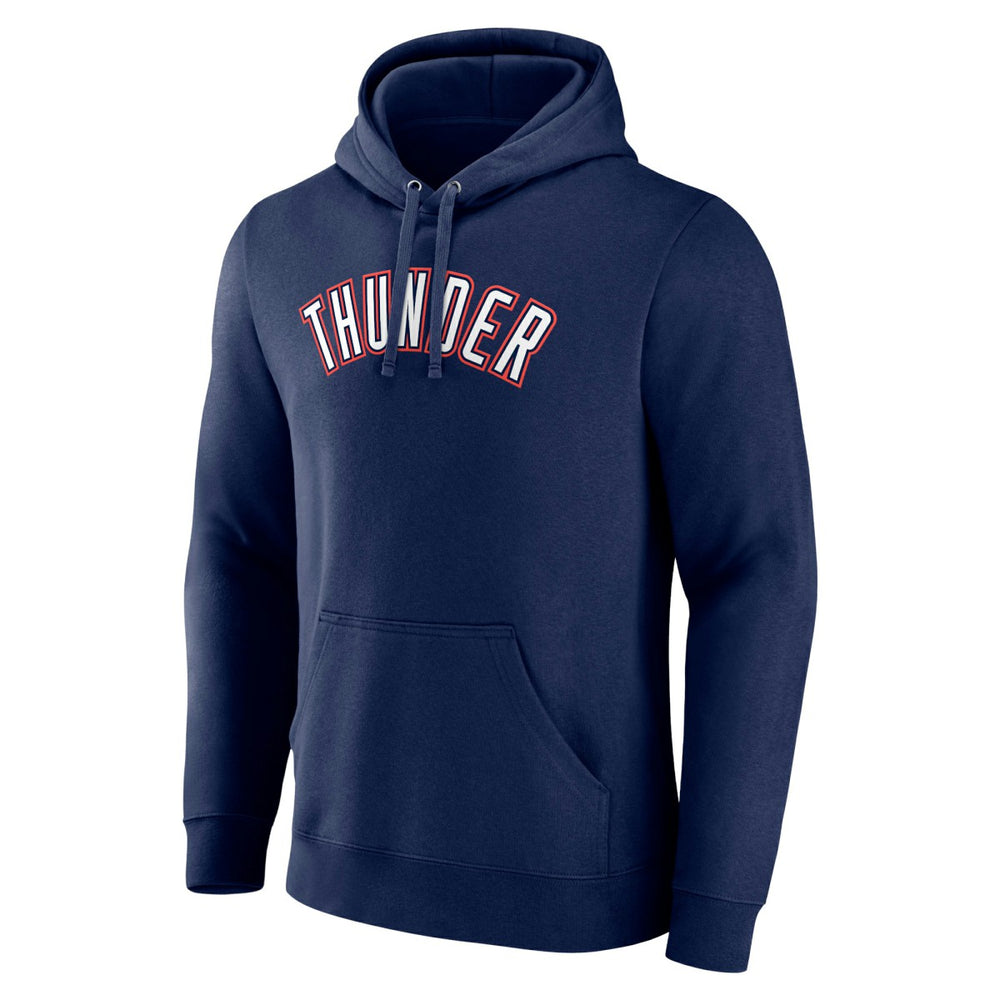 Oklahoma City Thunder Alternate Logo Pullover Hoodie Navy