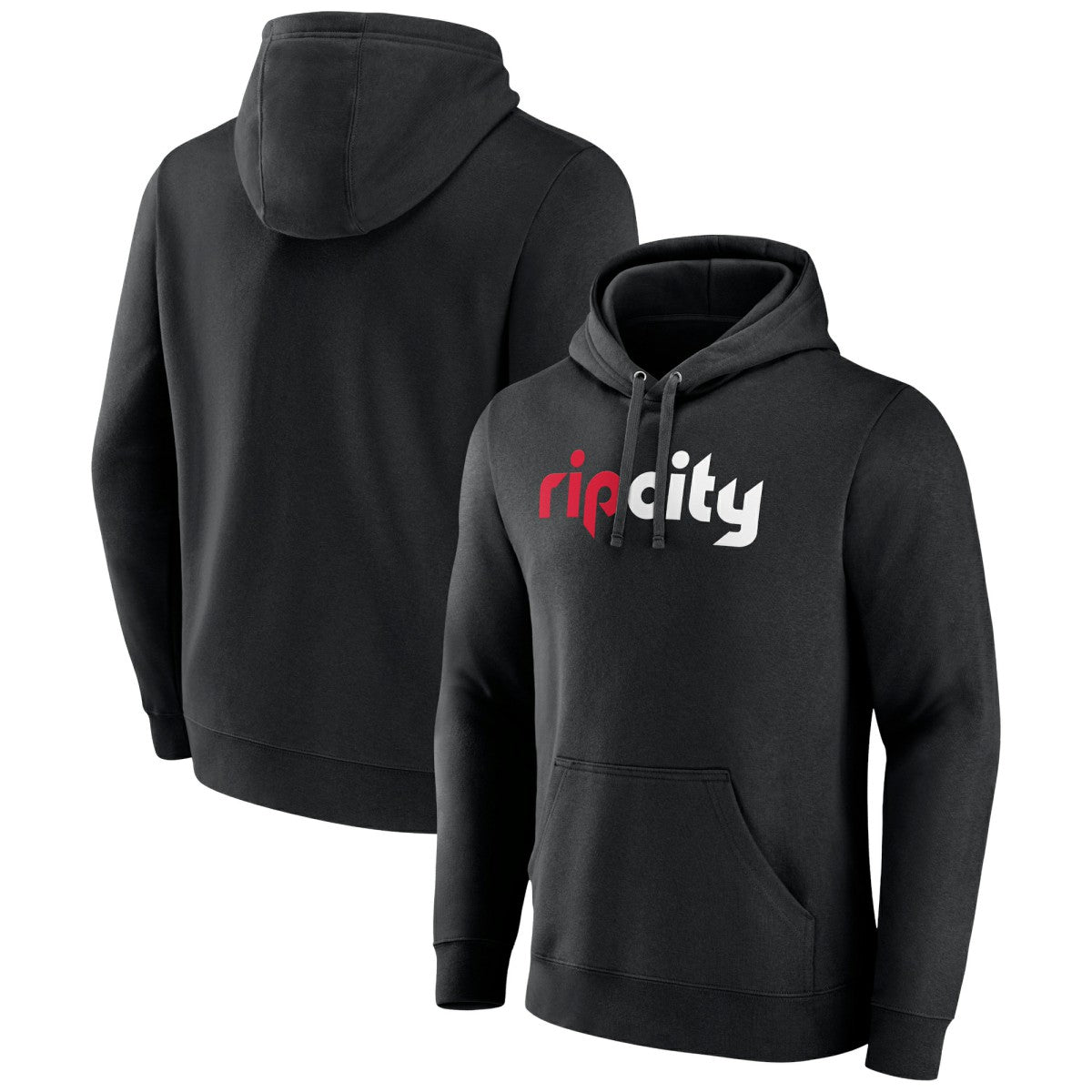 Portland Trail Blazers Alternate Logo Pullover Hoodie Black