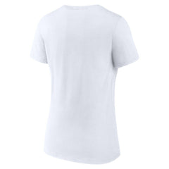 Cleveland Cavaliers Women's Wordmark V-Neck T-Shirt White