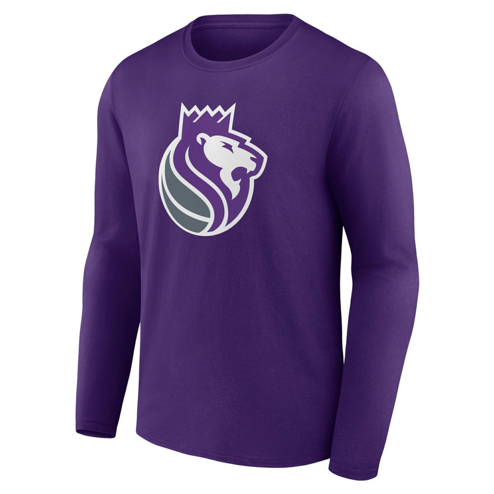Sacramento Kings Alternate Logo Long Sleeve T-Shirt Purple