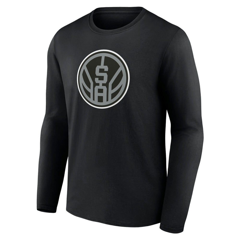 San Antonio Spurs Alternate Logo Long Sleeve T-Shirt Black
