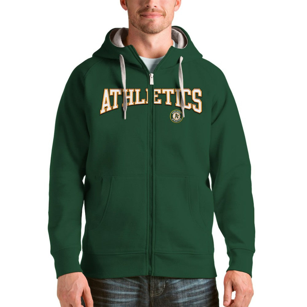 Athletics Antigua Team Logo Victory Full-Zip Hoodie for sale