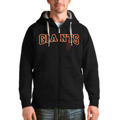 San Francisco Giants Antigua Team Logo Victory Full-Zip Hoodie Outlet
