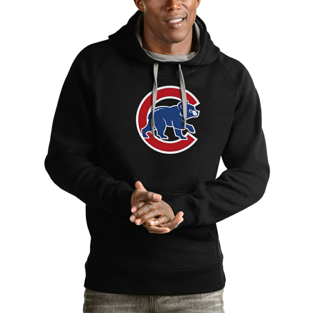 Chicago Cubs Antigua Victory Pullover Team Logo Hoodie Near Me
