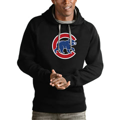 Chicago Cubs Antigua Victory Pullover Team Logo Hoodie Near Me