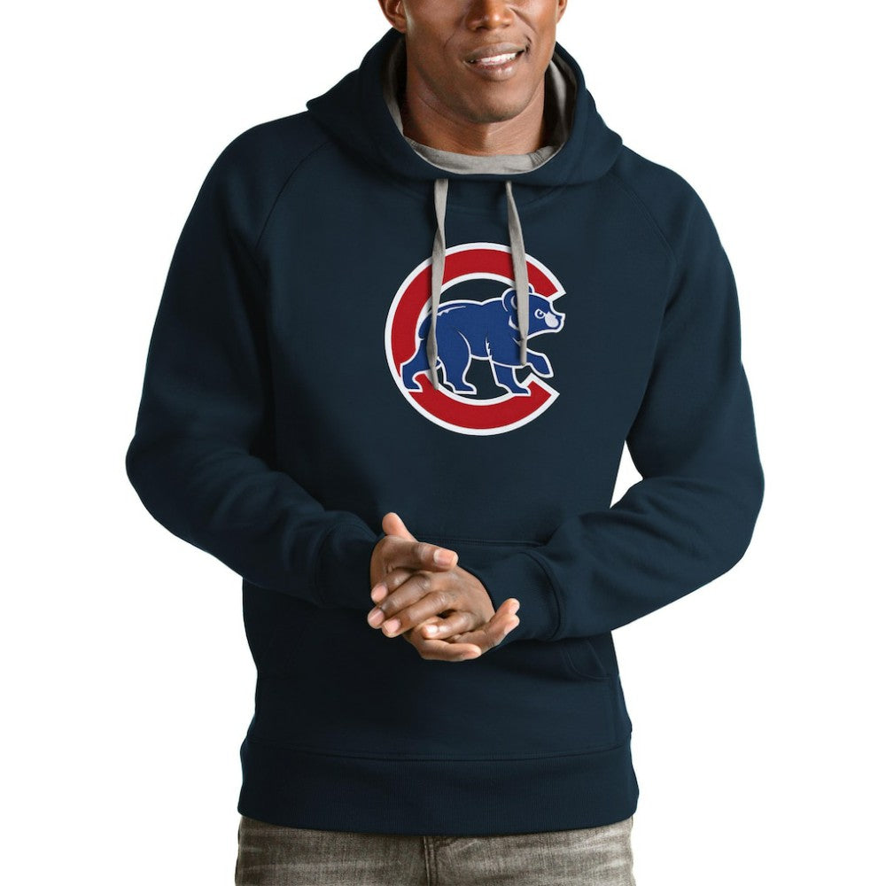 Chicago Cubs Antigua Victory Pullover Team Logo Hoodie Near Me