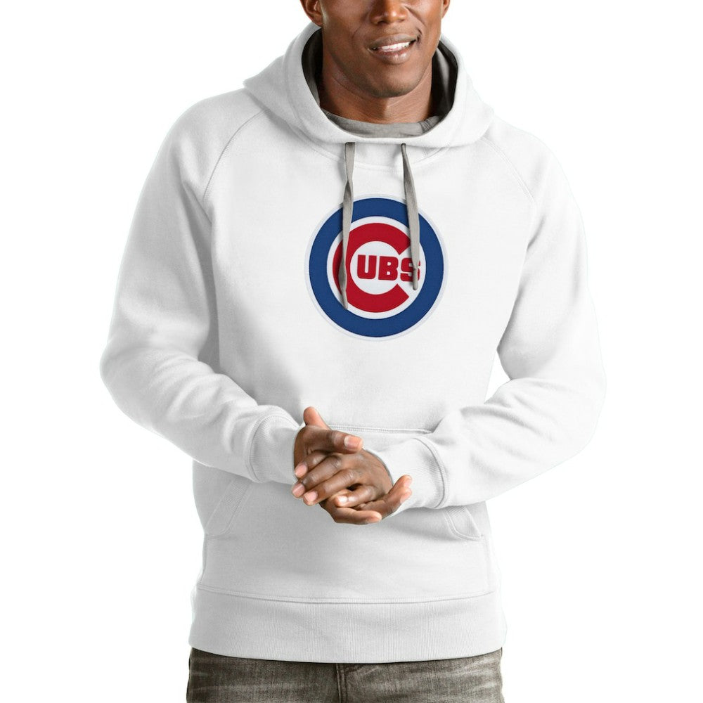 Chicago Cubs Antigua Victory Pullover Team Logo Hoodie for sale
