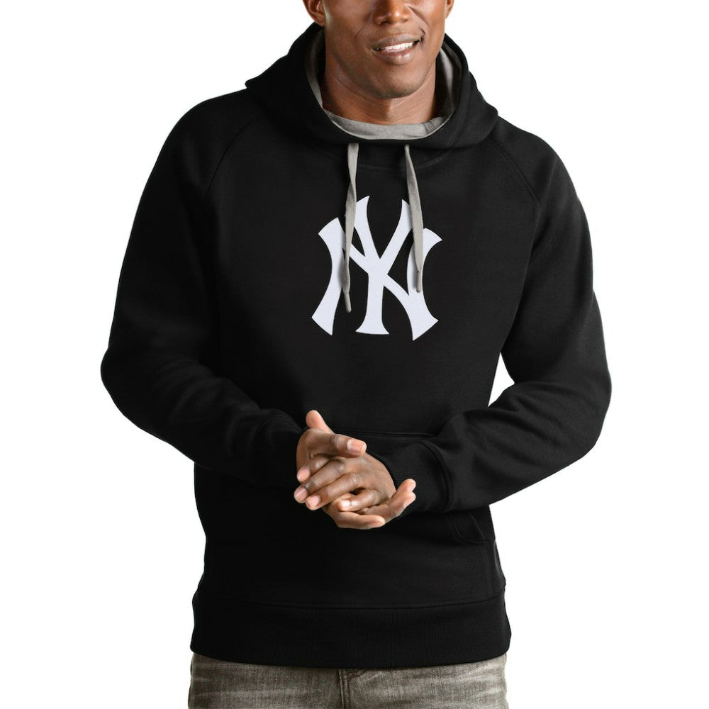 New York Yankees Antigua Victory Pullover Team Logo Hoodie Near Me