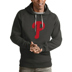 Philadelphia Phillies Antigua Victory Pullover Team Logo Hoodie Near Me
