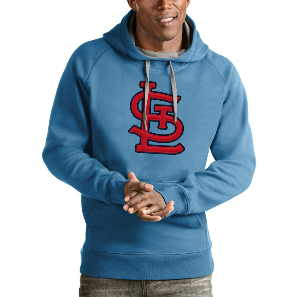 St. Louis Cardinals Antigua Victory Pullover Team Logo Hoodie Near Me