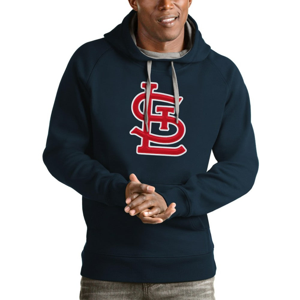 St. Louis Cardinals Antigua Victory Pullover Team Logo Hoodie Online