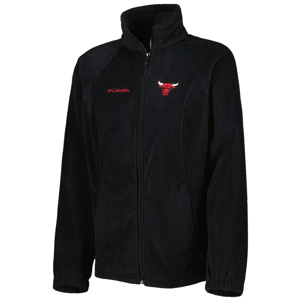 Columbia Chicago Bulls Women's Benton Springs Raglan Full-Zip Jacket Black