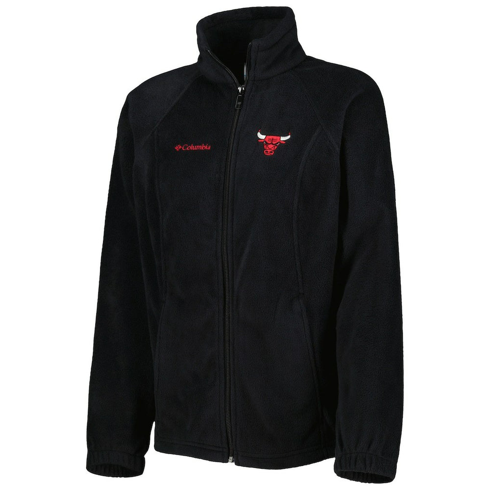 Columbia Chicago Bulls Women's Benton Springs Raglan Full-Zip Jacket Black