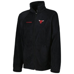 Columbia Chicago Bulls Women's Benton Springs Raglan Full-Zip Jacket Black