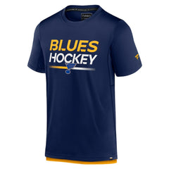 St. Louis Blues Fanatics Authentic Pro Tech T-Shirt - Navy | Fanatics on sale