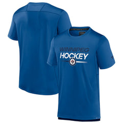 Winnipeg Jets Fanatics Authentic Pro Tech T-Shirt - Blue | Fanatics sale