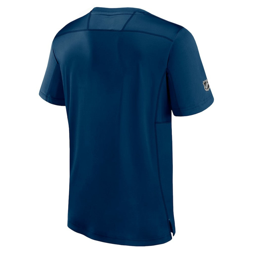Seattle Kraken Fanatics Authentic Pro Tech T-Shirt - Deep Sea Blue | Fanatics Clearance