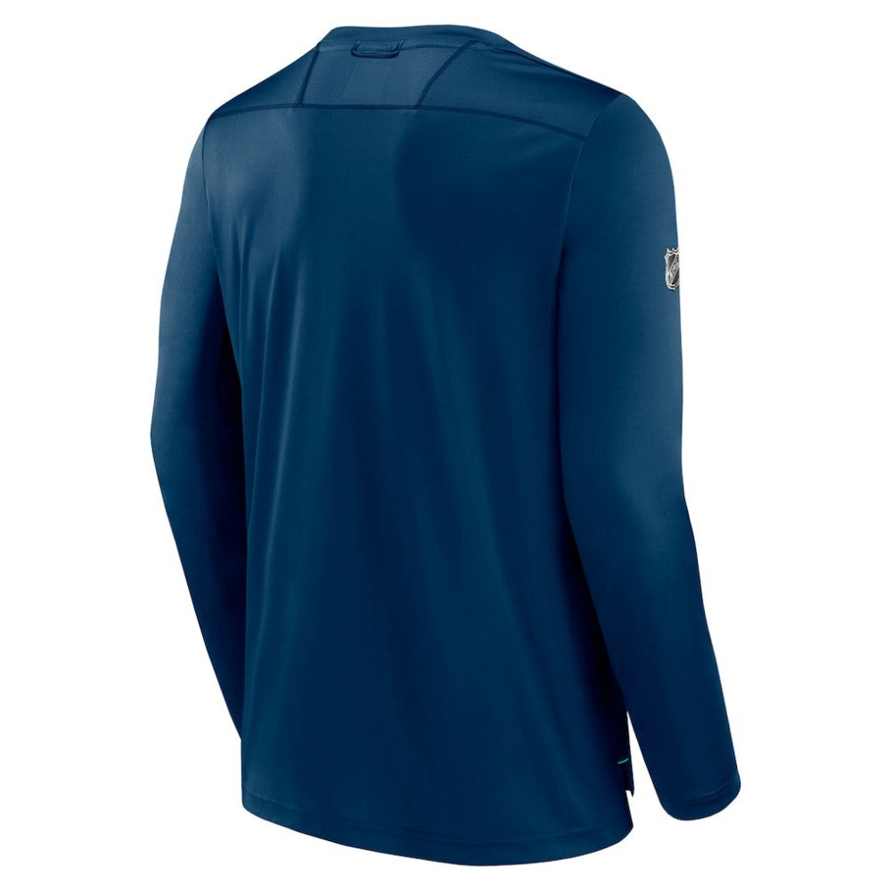 Seattle Kraken Fanatics Authentic Pro Long Sleeve T-Shirt - Deep Sea Blue | Fanatics online
