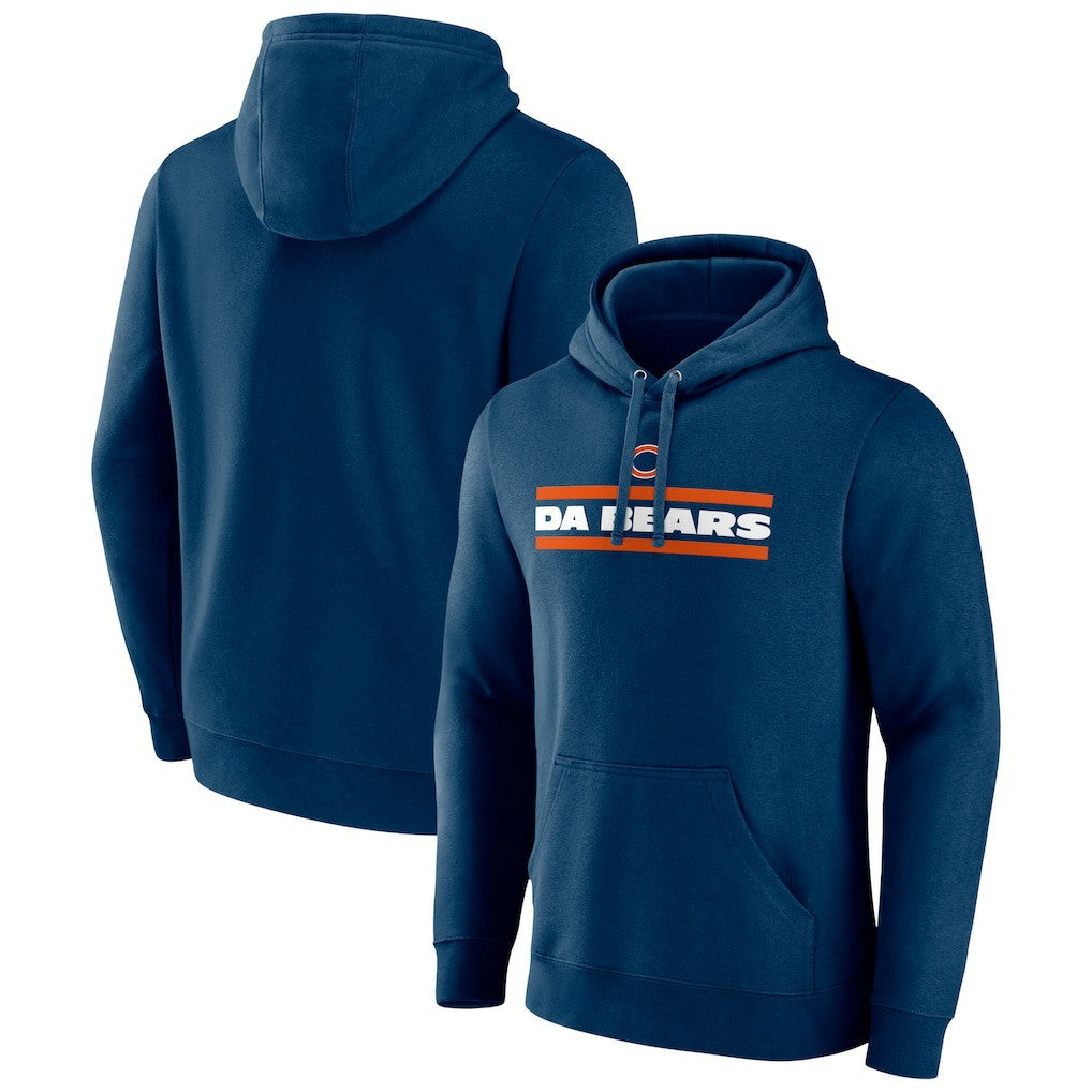 Chicago Bears Hometown Collection Prevent Pullover Hoodie - Navy - NFL