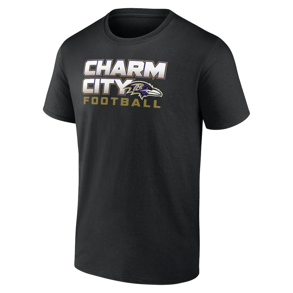 Baltimore Ravens Hometown Collection Sweep T-Shirt - Black - NFL