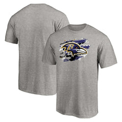 Baltimore Ravens True Color T-Shirt - Heather Gray - NFL