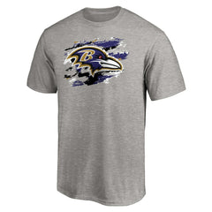 Baltimore Ravens True Color T-Shirt - Heather Gray - NFL