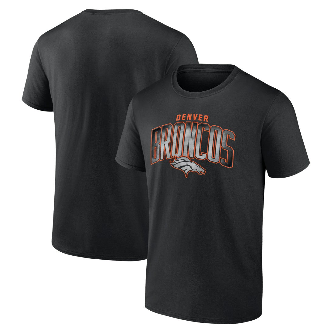 Denver Broncos Smoke Arch T-Shirt - Black - NFL