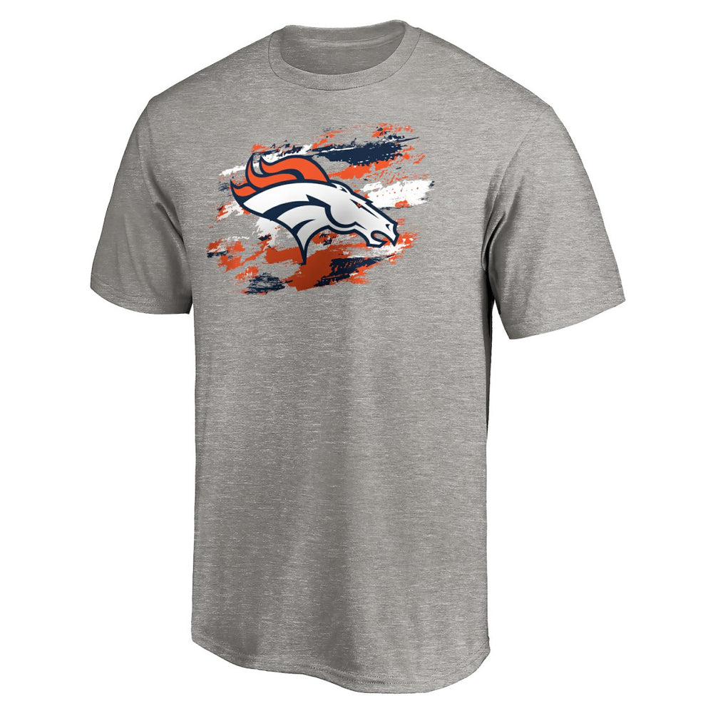 Denver Broncos True Color T-Shirt - Heather Gray - NFL