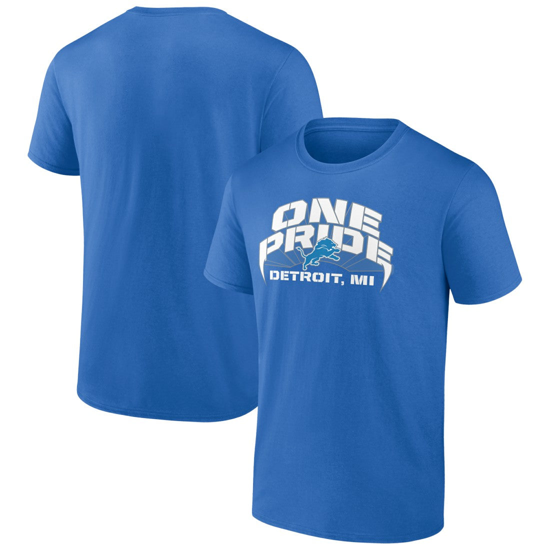 Detroit Lions Hometown Collection Prime Time T-Shirt - Blue - NFL
