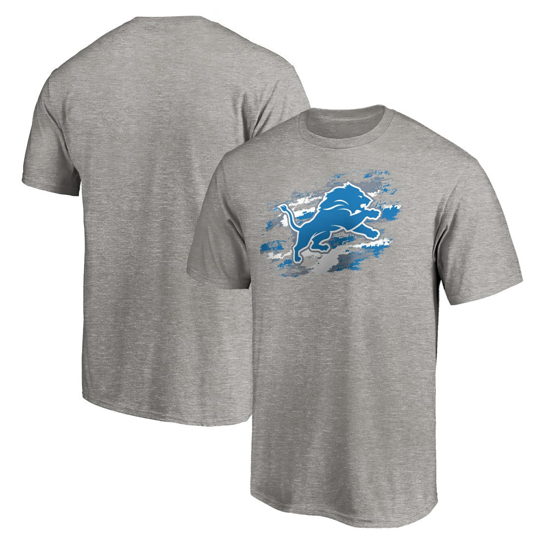 Detroit Lions True Color T-Shirt - Heather Gray - NFL