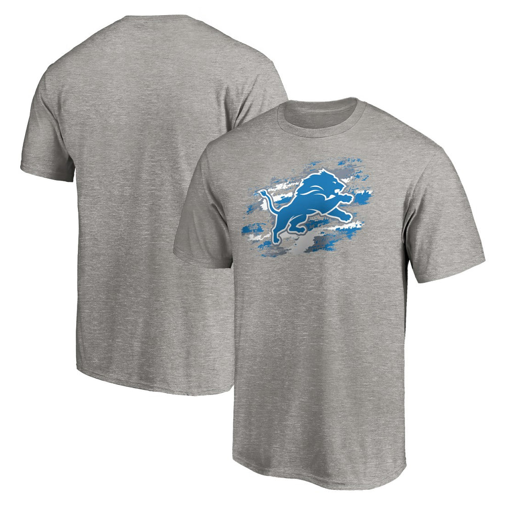Detroit Lions True Color T-Shirt - Heather Gray - NFL