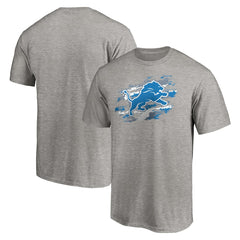 Detroit Lions True Color T-Shirt - Heather Gray - NFL